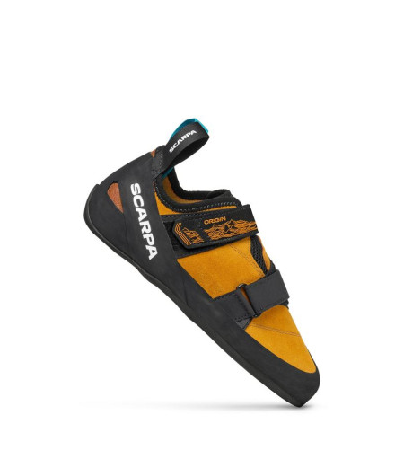 Pies de gato Scarpa Origin Amarillo/Negro Infantil