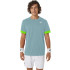 Camiseta de Tenis ASICS Court Ss Top Hombre Aguamarina/Lima