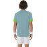 Camiseta de Tenis ASICS Court Ss Top Hombre Aguamarina/Lima