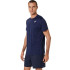 Camiseta de Tenis ASICS Court Stripe Hombre Marino