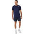 Camiseta de Tenis ASICS Court Stripe Hombre Marino