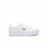 Zapatillas Lacoste Vulcanized Mujer Blanco
