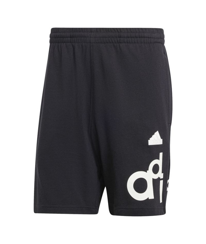 Pantalones adidas Bl Short Q1 Graphic Hombre Negro