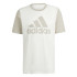 Camiseta adidas Big Logo Single Hombre Beige