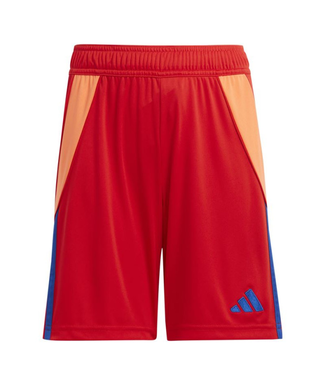 Pantalones de Fútbol adidas Tiro24 Infantil Rojo