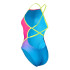 Bañador de Natación Aqua Sphere Essential Diamond Back Adj Multicor/Amarillo Mujer