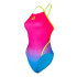 Bañador de Natación Aqua Sphere Essential Diamond Back Adj Multicor/Amarillo Mujer