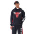 Sudadera New Era Nba Panel Oversized Chicago Bulls NBA Negro
