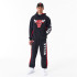 Sudadera New Era Nba Panel Oversized Chicago Bulls NBA Negro