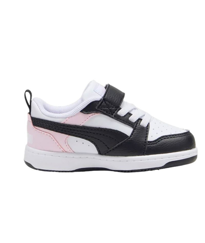 Zapatillas Puma Rebound V6 Infantil Blanco