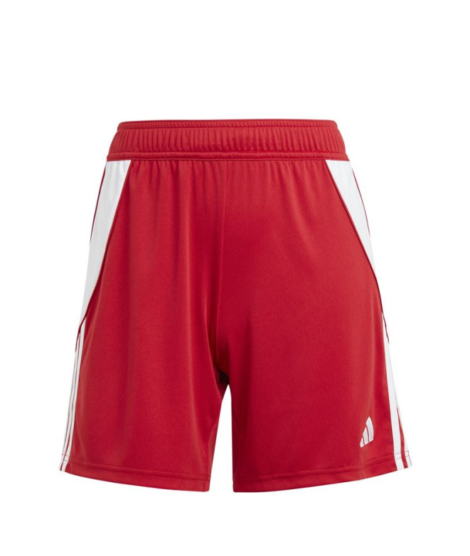 Pantalones de Fútbol adidas Tiro24 Mujer Rojo