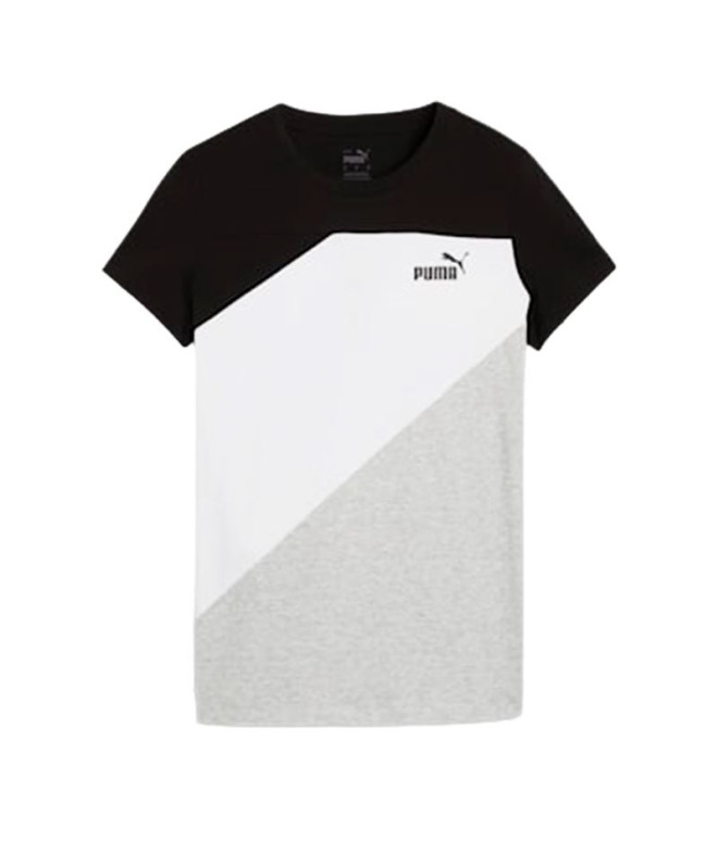 Camiseta Puma Power Mujer Negro
