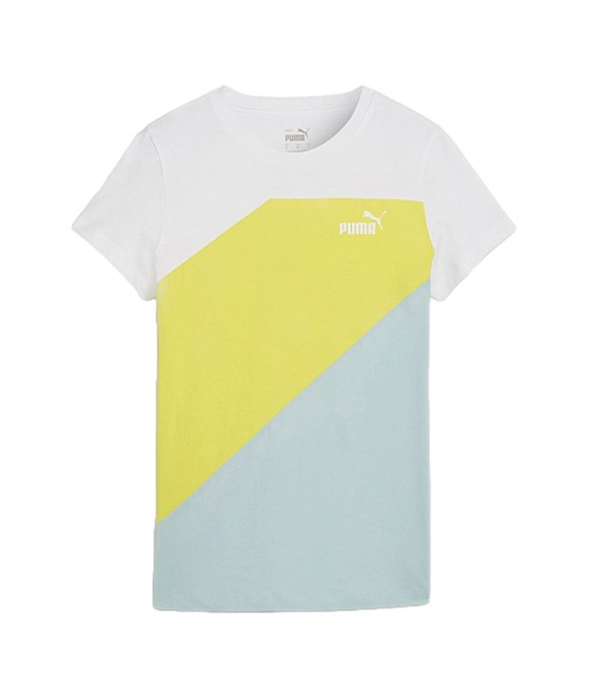 Camiseta Puma Power Mujer Turquesa