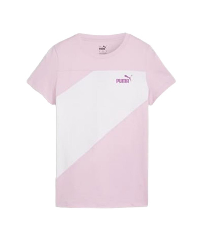 Camiseta Puma Power Mujer Lila