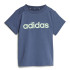 Conjunto adidas I Lin Co Set Infantil Azul/Gris
