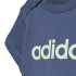 Conjunto adidas I Lin Co Set Infantil Azul/Gris