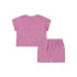 Conjunto Converse Floral Jacquard Set Niña Oops Rosa