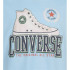 Camiseta Converse Script Sneaker Gfx Niño Azul