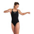 Bañador de Natación Arena Team Swim Mujer Negro/Blanco