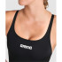 Bañador de Natación Arena Team Swim Mujer Negro/Blanco