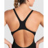 Bañador de Natación Arena Team Swim Mujer Negro/Blanco