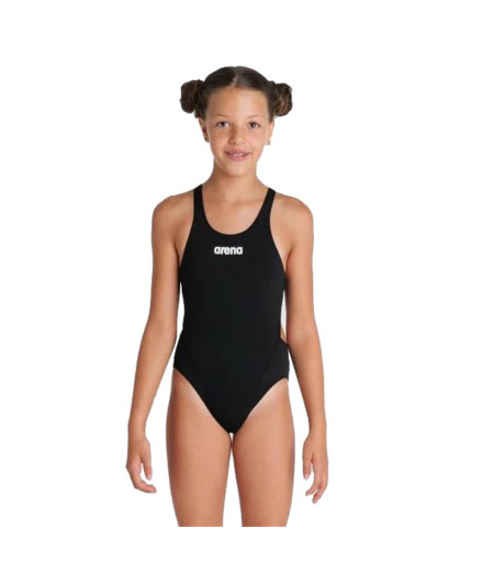 Bañador de Natación Arena Team Swim Infantil Negro/Blanco