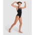 Bañador de Natación Arena Team Swim Infantil Negro/Blanco