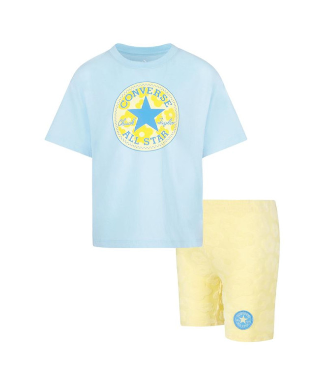 Conjunto Converse Chuck Patche & Biker S Niña...