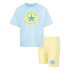 Conjunto Converse Chuck Patche & Biker S Niña Like Amarillo