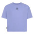 Camiseta Converse Chuck Patch Boxy Morado Niña