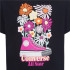 Camiseta Converse Boyfriend Graphicrt Niña Negro
