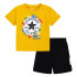 Conjunto Converse Squiggle S/Se+Ft Niño Negro
