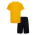 Conjunto Converse Squiggle S/Se+Ft Niño Negro/Amarillo