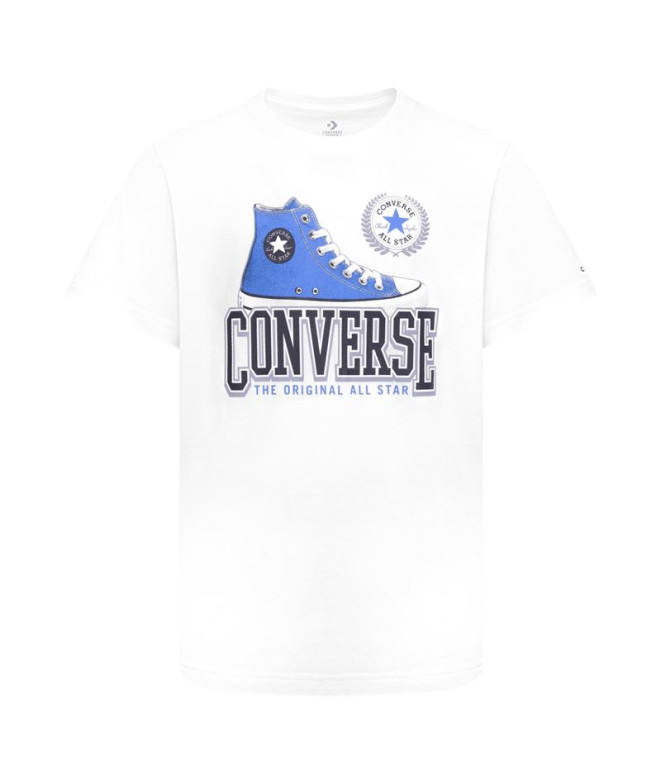 Camiseta Converse Script Sneaker Gfx Sse Niño...