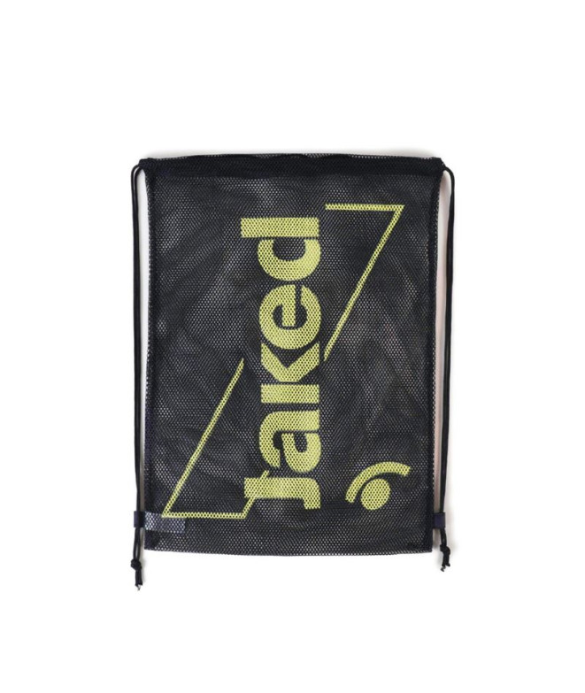 Bolsa Material Jaked Tetris Mesh Bag Negro/Naranja