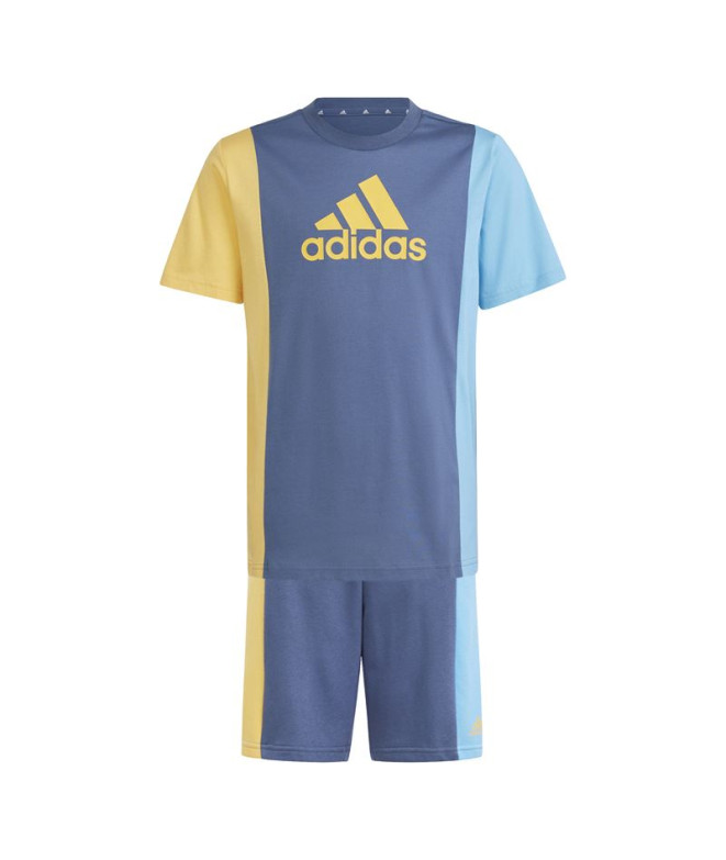 Conjunto adidas Club Set Infantil Azul