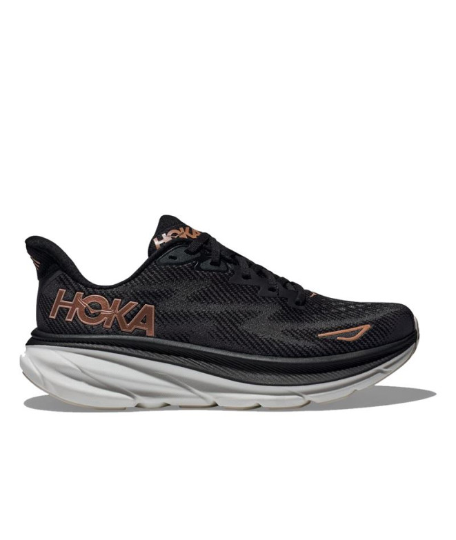 Zapatillas de Running Hoka Clifton 9 Negro/Rosa