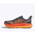 Zapatillas de Trail Hoka Mafate Speed 4 Naranja/Negro Hombre