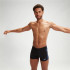 Bañador de Natación Speedo Tech Panel Aquashort Hombre Negro/Azul negro