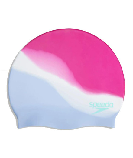 Gorro de Natación Speedo Multi Colour SIIicone Blanco/Azul