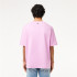 Camiseta Lacoste Cols Roules Hombre Rosa