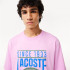 Camiseta Lacoste Cols Roules Hombre Rosa