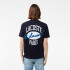 Camiseta Lacoste Cols Roules Hombre Azul Marino