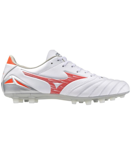 Bota de fútbol Mizuno Morelia Neo IV Pro Ag Blanco