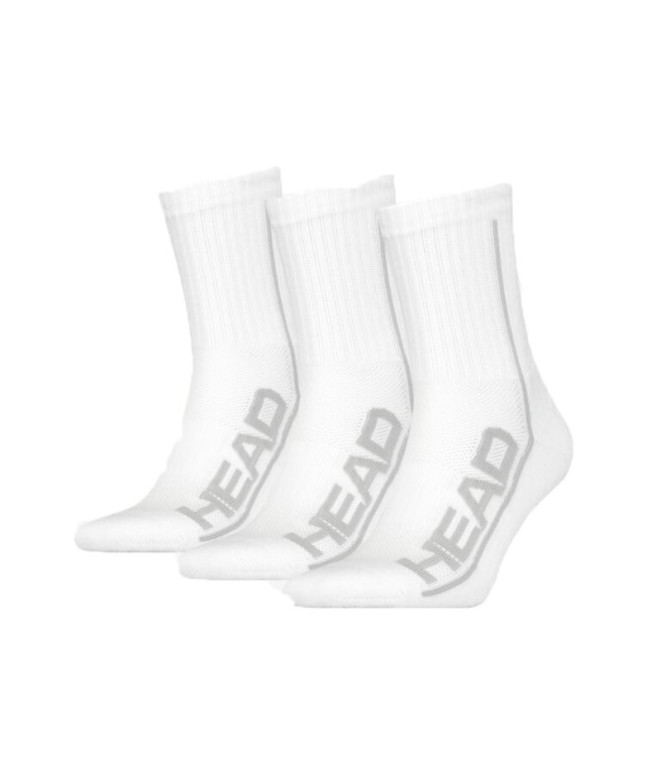 Calcetines de tenis Head Performance 3p Blanco