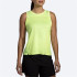 Camiseta de Running Brooks Sprint Free 2.0 Mujer Lt Lime/Interval Gradient
