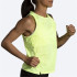 Camiseta de Running Brooks Sprint Free 2.0 Mujer Lt Lime/Interval Gradient