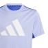 Camiseta de Fitness adidas Essentials U Tr-Es Logo Infantil Azul