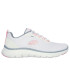 Zapatillas Skechers Flex Appeal 5.0 Mujer Blanco/Rosa/Azul