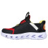Zapatillas Skechers Hypno-Flash 2.0 - Slip-Ins Br Niño Negro/Rojo/Amarillo